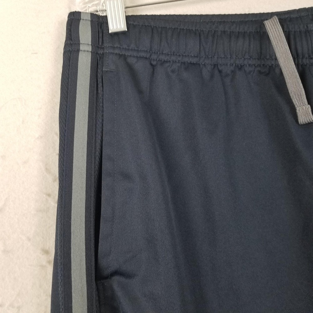 Nike Pants Mens Large Blue Gray Track Athletic Warm Up Polyester Stripe - Picture 10 of 12